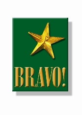 Bravo Award Pin