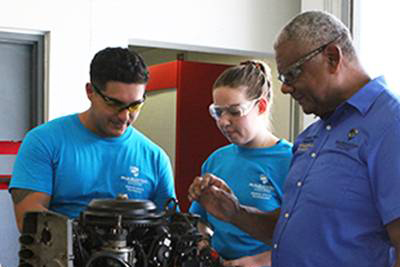 PBSC Marine Service students