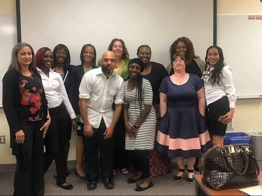 IEECE's B.A.S. cohort with capstone instructor